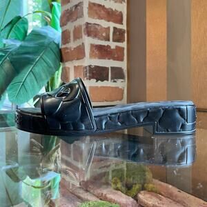 VALENTINO GARAVANI Atelier 03 Rose Edition Platform Slide Sandals SZ40(10US)